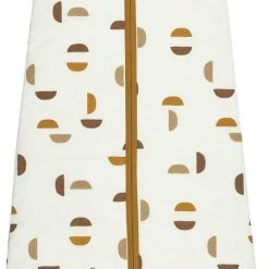 Flash-uitverkoop ???? Meyco Winter Baby Slaapzak Gevoerd Shapes - Honey Gold - 90cm ????
