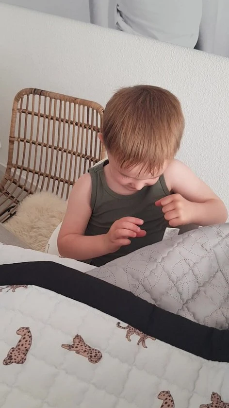 Uitgang ???? Love By Lily - Groot Baby Speelkleed - Mr. Chairman Lion - City Size - 150x120cm ???? - Afbeelding 2