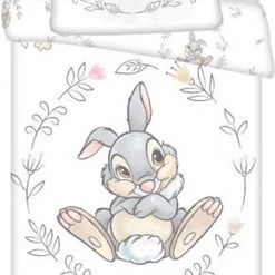 Goedkoopste ???? Disney Bambi BABY Dekbedovertrek, Stampertje - 100 X 135 Cm - Katoen ❤️