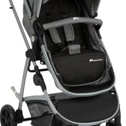 Goedkoopste ???? Bebeconfort Hello 2-in-1 Kinderwagen - Inclusief Reiswieg - Black Chic ????