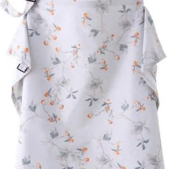 Hete verkoop ???? Merkloos Borstvoedingsdoek - Voedingsdoek - Afschermdoek - Grijs Gebloemd ????