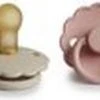 Kopen ???? BIBS Frigg Fopspeen - Maat 1 0-6 Maanden - 2 Stuks - Daisy - Cream - Blush ????
