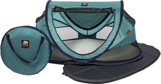 Kopen ???? Deryan Peuter Luxe Campingbedje Inclusief Zelfopblaasbare Matras - Ocean ⭐ - Afbeelding 16