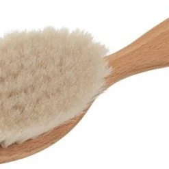 Uitgang ???? Merkloos Haarborstel Baby - Beukenhout - Geitenhaar - 16 Cm ????