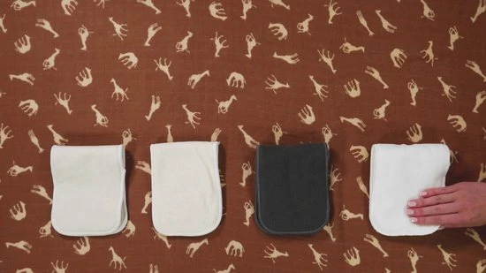 Goedkoopste ???? HappyBear | Microvezel Booster Set - 4 Stuks | Wasbare Luiers | Inleggers ???? - Afbeelding 2