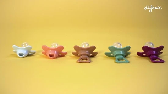 Coupon ???? Difrax Fopspeen Newborn Dental - Lichtblauw/Cr Mewit/Lichtroze/Lichtgroen - Orthodontische Speen - 4 Stuks ⭐ - Afbeelding 2