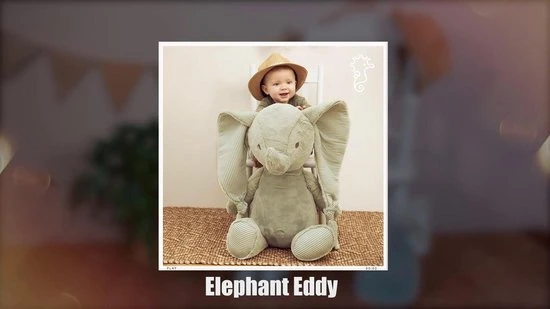 Beste recensies van ❤️ Happy Horse Olifant Eddy Knuffeldoekje - Groen - Baby Cadeau ???? - Afbeelding 2