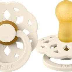 Goedkoopste ✨ Bibs Fopspeem - Maat 2 6-18 Maanden - Boheme Ivory ????