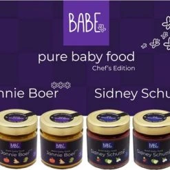 Coupon ???? Babe Chef's Edition - Jonnie Boer- Sidney Schutte - Biologische Culinaire Babyhapjes Vanaf 8 Tot 36 Maanden - 6x200 Gram Babyvoeding- Winnaar Baby Innovation Award 2022 Beste Babyvoeding 2022 ????