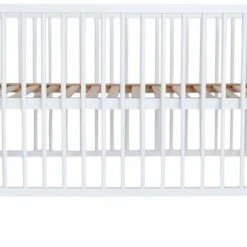 Gloednieuw ✔️ Prénatal Ledikant Met Schuine Poten - Wit Babybed - Babykamer Accessoires - 60x120cm ????