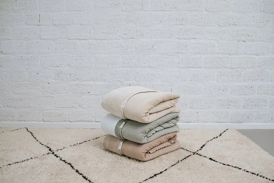 Kopen ✔️ Koeka Baby Dekentje Wieg Teddy Vik - Zand - 75x100cm ???? - Afbeelding 9