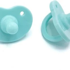 Goedkoop ???? MijnNami STELLA Soother Speen - 2 Stuks - Solid Mint - 100% Voedselgraad Siliconen - Newborn Fopseen - 0-9 Maanden ????