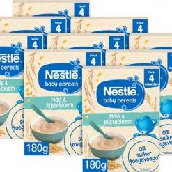 Beste Pirce ???? Nestl? Nestl Baby Cereals Mais & Rijstebloem Glutenvrij - Baby Pap - Vanaf 4 Maanden - 9 Stuks - Totaal 45 Porties ????
