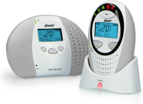 Coupon ???? Alecto DBX-88GS - Full Eco DECT Babyfoon Met Display - Grijs ???? - Afbeelding 12