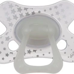 Goedkoopste ???? Difrax Fopspeen 18+ Maanden Dental - Glow In The Dark - Orthodontische Speen - 1 Stuk ????