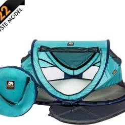 Kopen ???? Deryan Peuter Luxe Campingbedje Inclusief Zelfopblaasbare Matras - Ocean ⭐
