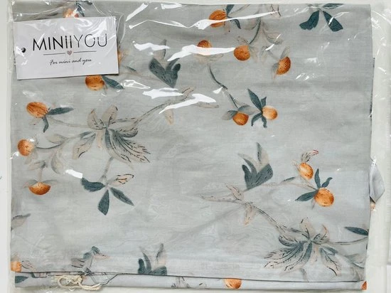 Hete verkoop ???? Merkloos Borstvoedingsdoek - Voedingsdoek - Afschermdoek - Grijs Gebloemd ???? - Afbeelding 2