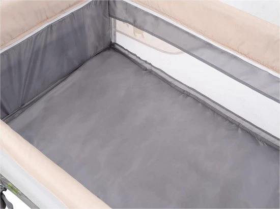 Korting ???? Moby-System Moby System Campingbedje - Reisbedje Baby - Met Matras Commode Bodemverhoger En Klamboe - Inklapbare Box ???? - Afbeelding 18