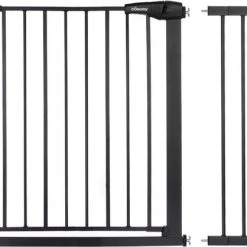 Goedkoop ???? Comomy Traphekje - Traphek Zonder Boren- 75-103cm Veiligheidshek - Veiligheidshekje - Voor Baby S, Kinderen, Peuters & Huisdieren - Zwart ????