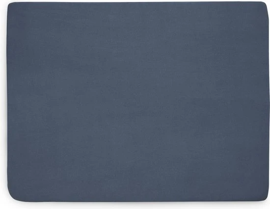 Beste Verkoop β Jollein Baby Hoeslaken Boxmatras Jersey 75x95cm - ???? Jeans Blue ???? - Afbeelding 6