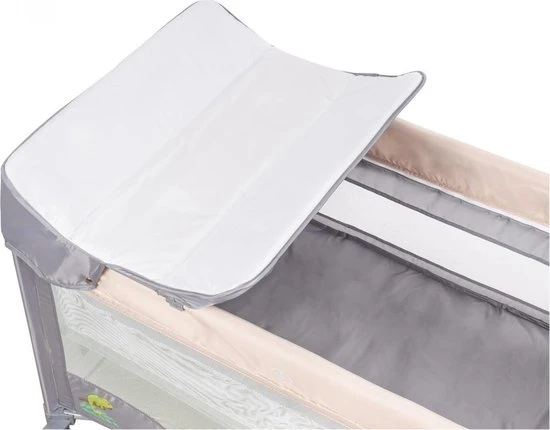 Korting ???? Moby-System Moby System Campingbedje - Reisbedje Baby - Met Matras Commode Bodemverhoger En Klamboe - Inklapbare Box ???? - Afbeelding 17