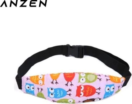 Flash-uitverkoop ???? Merkloos Auto Hoofdsteun Voor Kinderen - Kinderzitje Hoofdband - Kinderwagen Hoofdband - Baby Hoofdsteun - Kinder Hoofdsteun- Baby Hoofdband - Veilig Slapen - Hoofdband - Kinderzitje - Hoofdsteun Tijdens Het Slapen - Roze ???? - Afbeelding 3