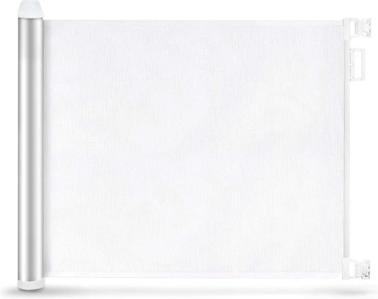 Coupon ✔️ Rudolphy - Oprolbaar Traphekje - Veiligheidshekje - Luxe Aluminium - Wit ???? - Afbeelding 13