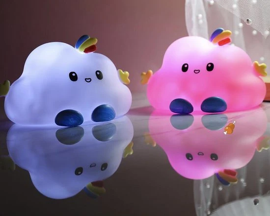 Coupon ⭐ Babycure Nachtlamp Klein | LED Wolkje | Batterijen Inbegrepen | Uniek Kraam Cadeau! ???? - Afbeelding 5