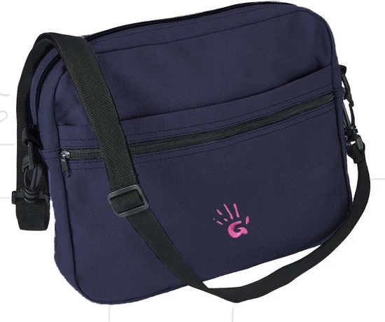 Flash-uitverkoop ???? GoldBaby Praktische Draagzak Baby - Blauw - Babydrager - Buikdrager En Rugdrager - Opbergtas Inbegrepen ???? - Afbeelding 4