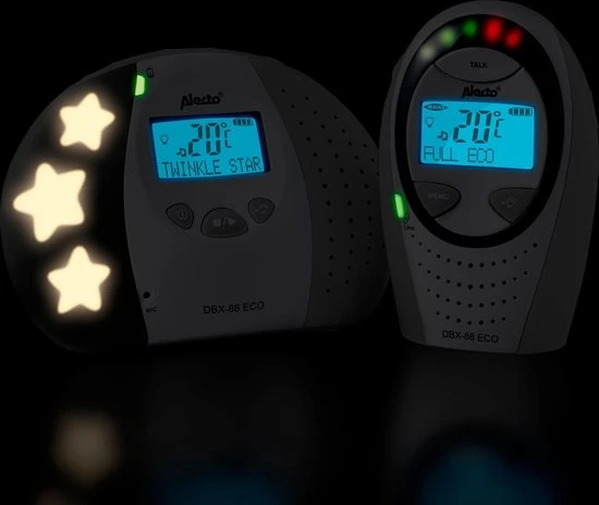 Coupon ???? Alecto DBX-88GS - Full Eco DECT Babyfoon Met Display - Grijs ???? - Afbeelding 24