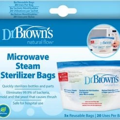 Korting ???? Dr. Brown's Magnetron Sterilisatiezakjes - 5 Stuks ❤️