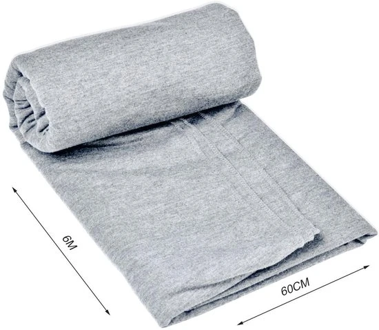 Kopen ???? MinaPark Products Ergonomische Rekbare Baby Draagdoek Van Katoen Om Te Knopen -Licht Grijs - Babywrap - Draagdoeken - Babydrager - Buikdrager Rugdrager Heupdrager - Baby Sling Baby Carrier Draagzak - Baby Wrap Sling - Draagdoek Handleiding - Gratis Slabbetje ???? - Afbeelding 5