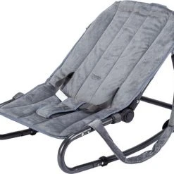 Promo ???? Cabino Luxe Wipstoel Velvet - Baby Accessoires - Antraciet ????