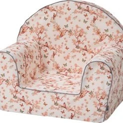 Beste Verkoop ???? Bubaba Kinderfauteuil - Peuterstoeltje - Kinderzetel - Spring Rhapsody - Roze ????