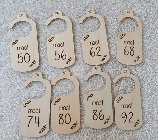Korting ???? Typisch Sil Kastverdeler - Kledingkast Kinder/baby - Maatverdelers - Maathangers - Kledinghanger - Kast Verdeler - Maat Hangers ????