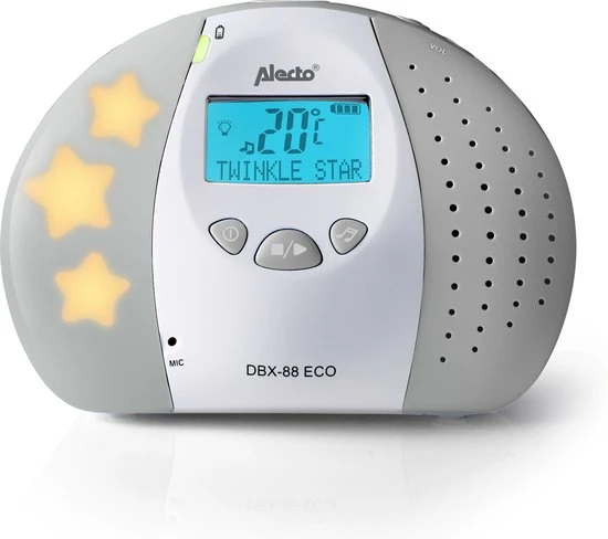Coupon ???? Alecto DBX-88GS - Full Eco DECT Babyfoon Met Display - Grijs ???? - Afbeelding 5
