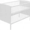 Beste Pirce ???? Cabino Baby Bed / Ledikant Dicht Luxe Met Verstelbare Bodem - Wit 60 X 120 Cm ⭐