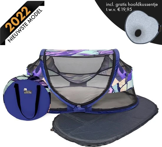 Aanbiedingen ???? Deryan Baby Luxe Campingbedje Inclusief Zelfopblaasbare Matras - Story ????