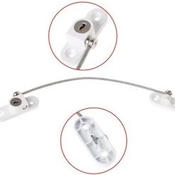 Groothandel ✔️ WiseGoods Raamslot - Veiligheidsslot - Kinderslot Raam Slot - Raambeveiliging Kind - Raambegrenzer - Window Lock - 2 Stuks ????