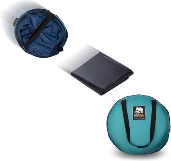 Kopen ???? Deryan Peuter Luxe Campingbedje Inclusief Zelfopblaasbare Matras - Ocean ⭐ - Afbeelding 17