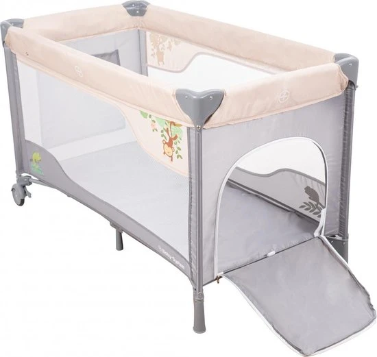 Korting ???? Moby-System Moby System Campingbedje - Reisbedje Baby - Met Matras Commode Bodemverhoger En Klamboe - Inklapbare Box ???? - Afbeelding 8