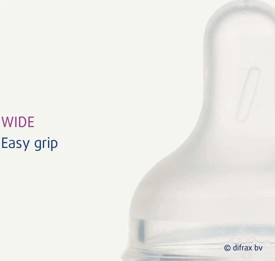 Beste Pirce ???? Difrax Flessenspeen Wide Voor Brede Babyflessen - Maat Large - 2 Stuks ???? - Afbeelding 4