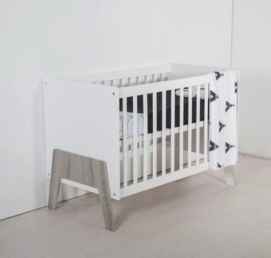 Top 10 ???? Bebies First Babybed / Ledikant Yazz - Grijs 60 X 120 Cm ✔️ - Afbeelding 3