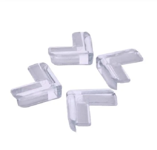 Begroting ???? EPIN 3D | 4 Stuks | Siliconen Tafelhoek Stoot Hoekjes | Doorzichtige Tafel Hoekbeschermer | Veiligheid Voor Baby En Kind ???? - Afbeelding 2