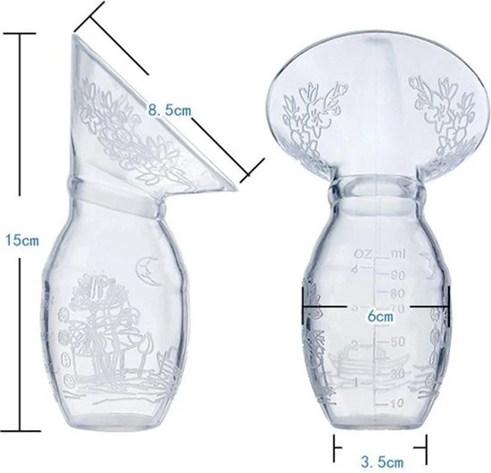 Beste recensies van ???? Teppie Borstkolf Handmatig - Handkolf - Lekschaal Voor Borstvoeding - Siliconen Kolfapparaat 100% BPA-Vrij β - Afbeelding 2