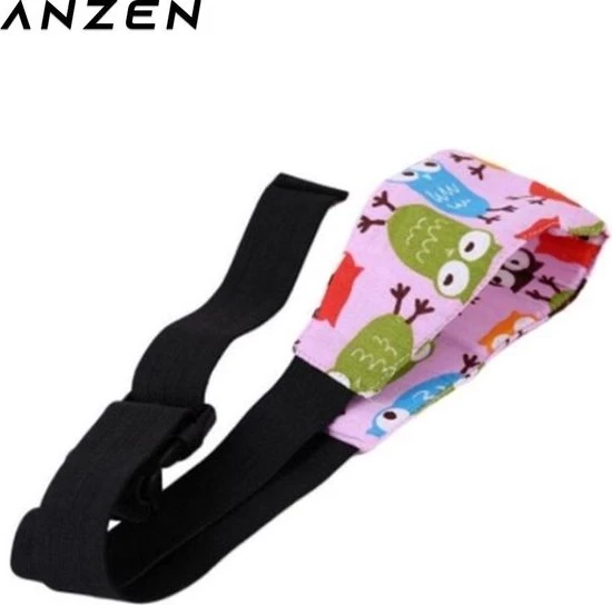 Flash-uitverkoop ???? Merkloos Auto Hoofdsteun Voor Kinderen - Kinderzitje Hoofdband - Kinderwagen Hoofdband - Baby Hoofdsteun - Kinder Hoofdsteun- Baby Hoofdband - Veilig Slapen - Hoofdband - Kinderzitje - Hoofdsteun Tijdens Het Slapen - Roze ???? - Afbeelding 5