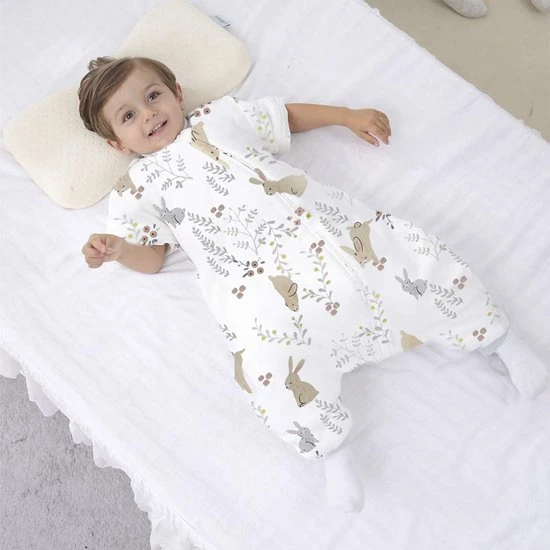 Beste recensies van β Deryan Baby Winterslaapzak Met Afritsbare Mouw 70cm - Wit - Konijn ???? - Afbeelding 5