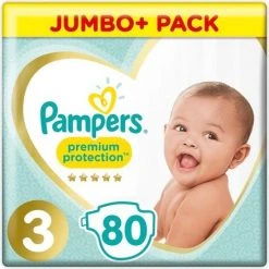 Korting ❤️ Pampers Premium Protection Luiers Maat 3 - 80 Luiers ????
