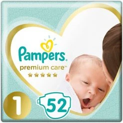 Aanbiedingen ???? Pampers Premium Care Luiers Maat 1 - 52 Luiers ⭐