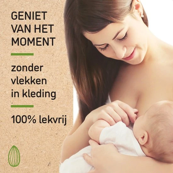 Kopen ❤️ Nutty Green Hypoallergeen Bamboe Zoogcompressen - 12 Stuks ???? - Afbeelding 8